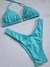 BIQUINI ASA DELTA CONFORT AZUL CARIBE - Menina Salgada Biquinis - Moda praia feminina