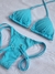BIQUINI SEMIFIO LACINHO AZUL PRAIA - comprar online