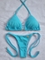 BIQUINI SEMIFIO LACINHO AZUL PRAIA - Menina Salgada Biquinis - Moda praia feminina