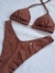 BIQUINI ASA DELTA CONFORT MARROM - Menina Salgada Biquinis - Moda praia feminina