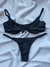 BIQUINI MEIA TAÇA CLASSIC BLACK - Menina Salgada Biquinis - Moda praia feminina