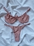 BIQUINI MEIA TAÇA ROSÈ CHAMPAGNE - Menina Salgada Biquinis - Moda praia feminina