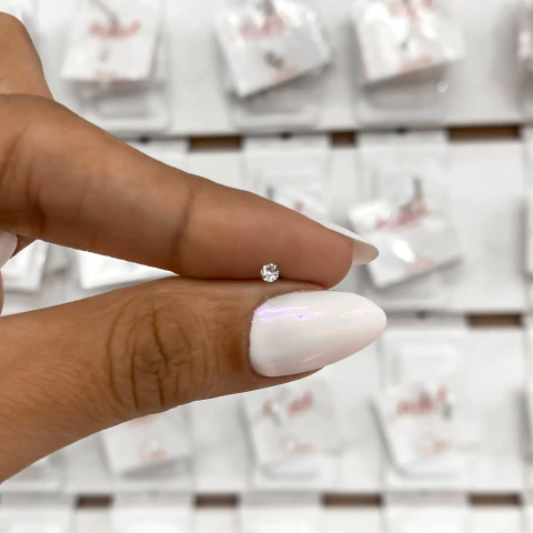 Nostril Strass Recto (07053)