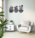 Cuadro Tríptico Calado En Mdf Cactus Decoración - tienda online