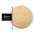 Circulos Fibrofacil MDF 40cm Diámetro Pack x10Unid Base