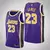 Regata NBA JORDAN BRAND Swingman - Los Angeles Lakers City Roxa