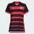Camisa Feminina Flamengo I 2024 - Babylook Vermelha/Preta
