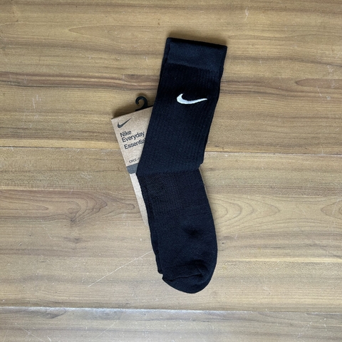 Meia Nike Everyday Preta Cano Alto Unissex - comprar online