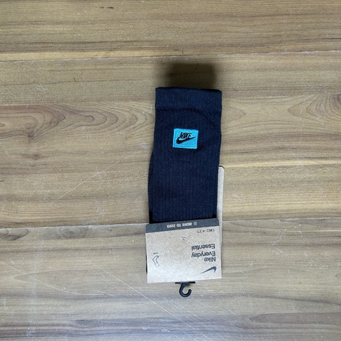 Meia Nike Box Logo Azul Cano Alto Unissex - comprar online