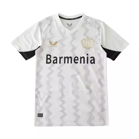 Camisa Castore Bayer Leverkusen II 24/25 - Versão Jogador Branca