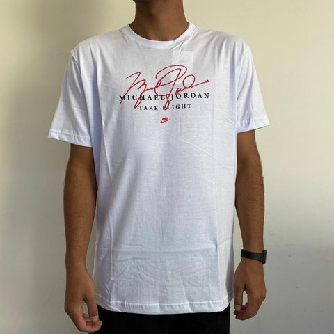 Camiseta Jordan Take Flight Branca