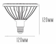 Lampara Led Par 38 220v 15w E27 exterior en internet