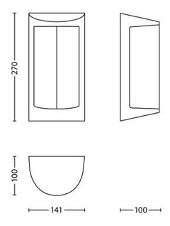 Imagen de Aplique Tortuga Aluminio Moderna Pared Exterior Jardin Led