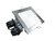 Spot Plafon De Embutir Acero 20x20cm + 2 Lamparas Led - Minimal Iluminacion