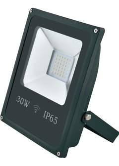 Reflector Led Blanco 30w Alta Potencia Sensor De Movimiento - comprar online