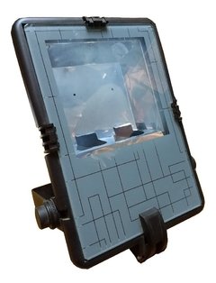 Reflector Para 2 Lamparas Led Ip65 Resistentes Al Agua