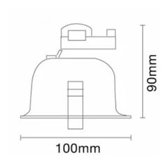 Spot De Embutir Platil Para Lampara G9 Apto Led - tienda online