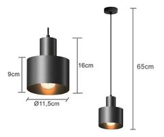 Colgante Cocina Comedor Living 2 Luces Moderno Tokio