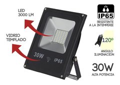 Reflector Led Blanco 30w Alta Potencia Sensor De Movimiento en internet