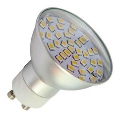 Pack x 10 Dicroica Led Gu10 1,5w 220v Blanco Frio 220v