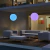 Lampara Colgante Luminoso Esfera Pelota Eventos Led Colores - Minimal Iluminacion