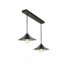 Lampara Colgante 2 Luces Moderno Regulable Comedor Living - comprar online