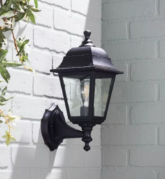 Farol Luces Para Jardin Exterior Farol Apto Led Cuadrado