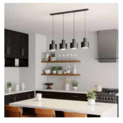 Lampara Colgante Cocina Comedor Living 4 Luces Moderno Led Tokio - comprar online