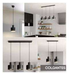 Lampara Colgante Cocina Comedor Living 4 Luces Moderno Led Tokio en internet