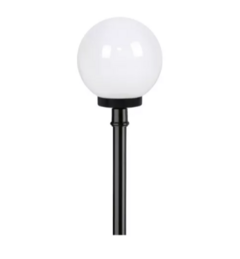 Lampara Globo 35cm Para Columna Luces Apto Led Intemperie