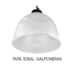 Tapa Proteccion Galponera Campana Colgante Industrial 52cm - comprar online