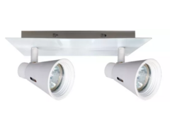 Aplique Spot Living Cocina Apto Led 2 Luces Techo Pared - comprar online