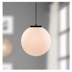 Colgante Esfera Globo Moderno Oslo Apto Led 1 Luz Grande - comprar online