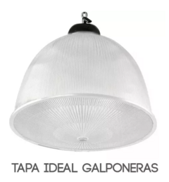 Tapa Proteccion Galponera Campana Colgante Industrial 56cm - comprar online