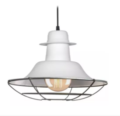Lampara De Techo Colgante Industrial Reja Led Iluminacion