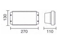 Aplique Plafon Aluminio Moderna Pared Exterior Jardin Led en internet