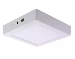 Plafon Lampara Panel Led 18w Cuadrado Blanco Techo