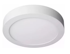 Plafon Lampara Panel Led 18w Redondo Blanco Techo