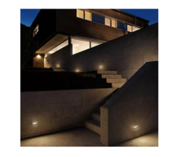 Luz Empotrar Pared Led Escaleras Escalones Intemperie Acero - Minimal Iluminacion