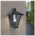 Farol Jardin Exterior Chapa 3 Caras Pared Apto Led