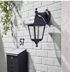 Farol Colonial Luz Pared Intemperie Apto Led