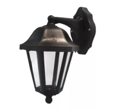 Farol Luces Para Jardin Exterior Apto Led Con Mensula Pared