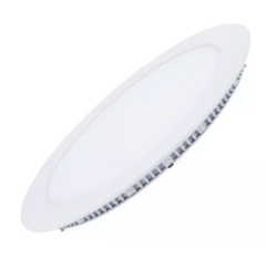 Panel Plafon Led Embutir 6w Redondo Blanco Techo - comprar online