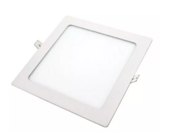 Panel Plafon Led Embutir 6w Cuadrado Blanco Techo