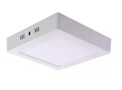 Plafon Lampara Panel Led 6w Cuadrado Blanco Techo