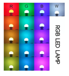 Lampara Led Rgb Multicolor Con Control Remoto - Minimal Iluminacion