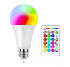 Lampara Led Rgb Multicolor Con Control Remoto en internet