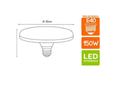 Lampara Led Ufo Galponera 150w High Power Grande - comprar online