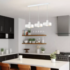 Colgante Cocina Comedor Living 3 Luces Moderno Sendai - tienda online