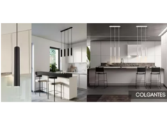 Colgante Techo Cocina Comedor Living 3 Luces Corto - tienda online